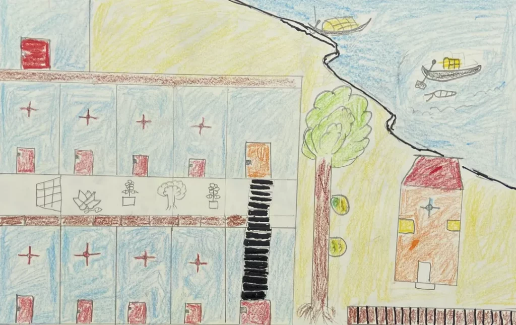 children art work image tdh bangladesh