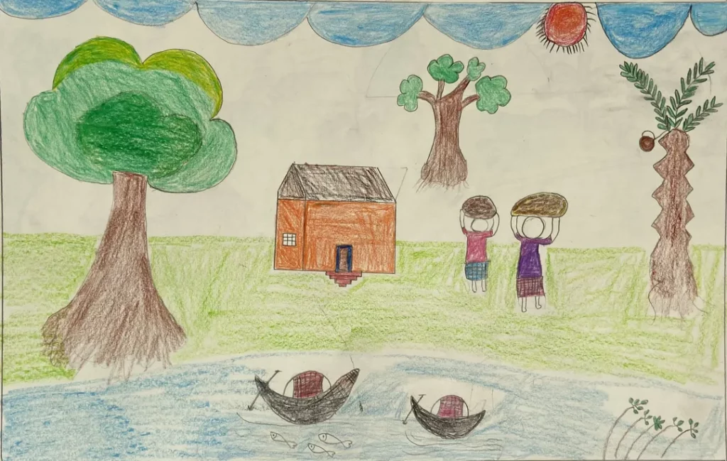 children art work image tdh bangladesh