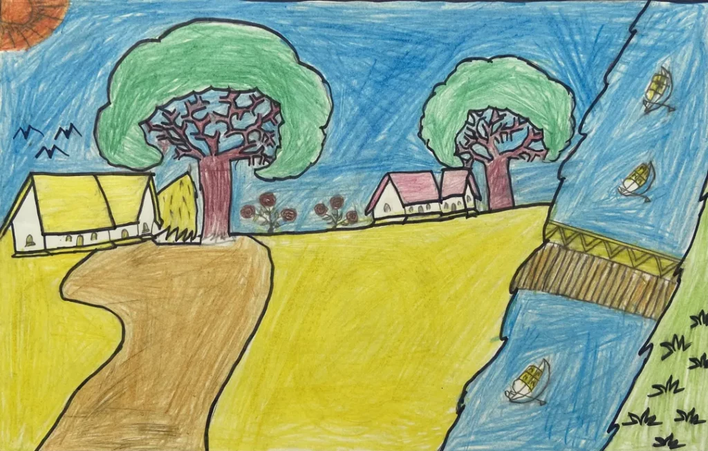 children art work image tdh bangladesh